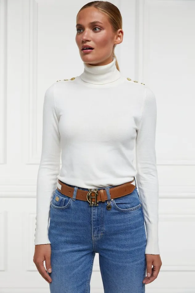 Women Belts Holland Cooper HC Classic Belt Tan Canvas Women Belts Holland Cooper HC Classic Belt Tan Canvas