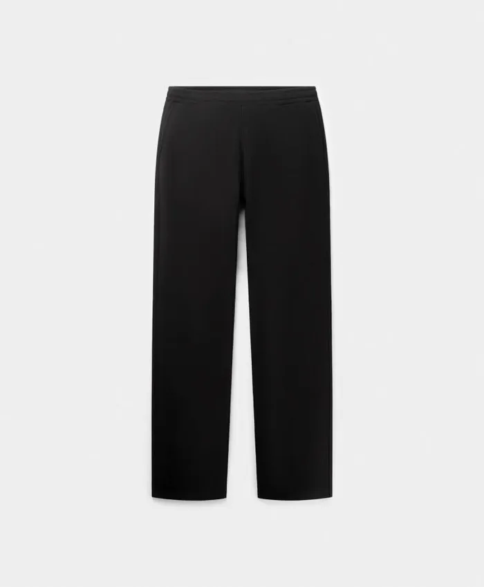 Women Black Mono Rib Pants Daily Paper Pants