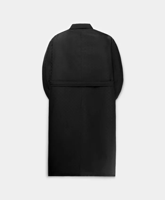 Women Black Oversized Riesha Trenchcoat Daily Paper Jackets Women Black Oversized Riesha Trenchcoat Daily Paper Jackets
