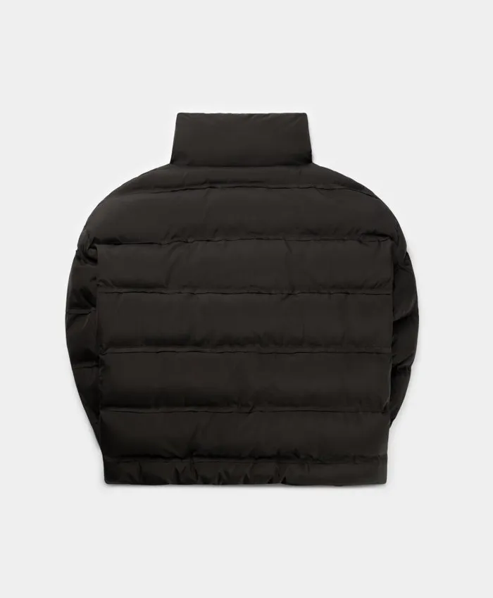 Women Black Relaxed Short Puffer Daily Paper Jackets Women Black Relaxed Short Puffer Daily Paper Jackets