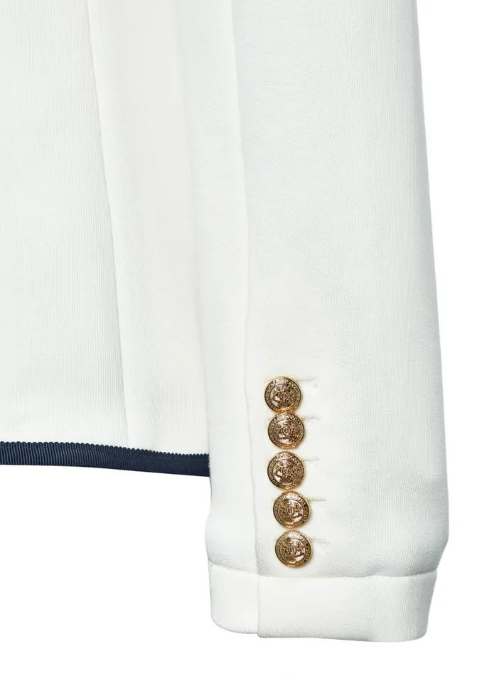 Women Blazers Holland Cooper Henley Blazer Cream Women Blazers Holland Cooper Henley Blazer Cream