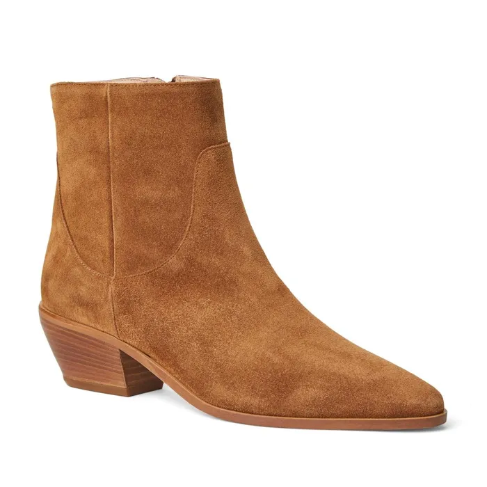Women Boots Bruno Magli Fabiana Boot Cognac Suede