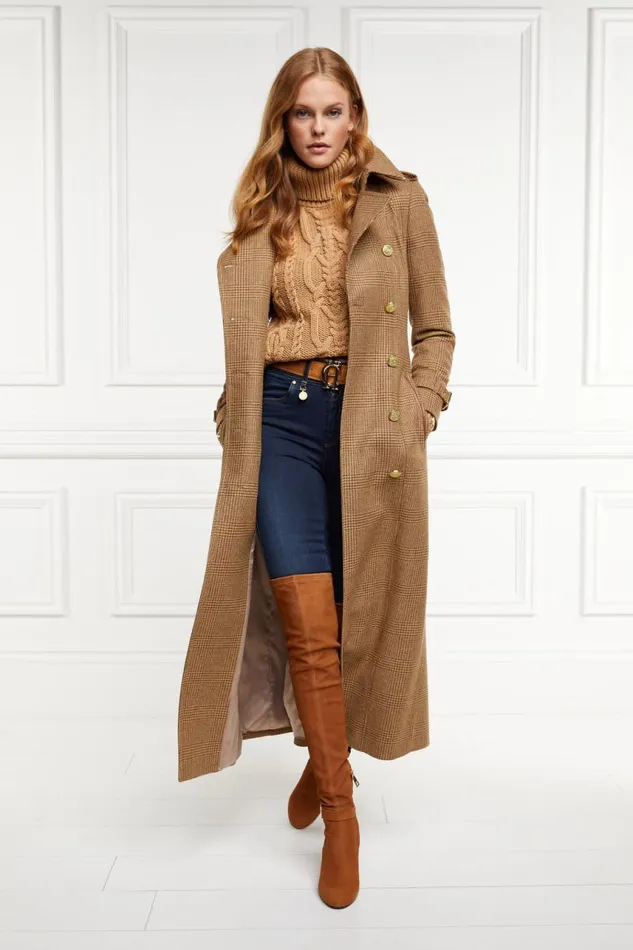 Women Boots Holland Cooper Sloane Over The Knee Boot Tan Women Boots Holland Cooper Sloane Over The Knee Boot Tan