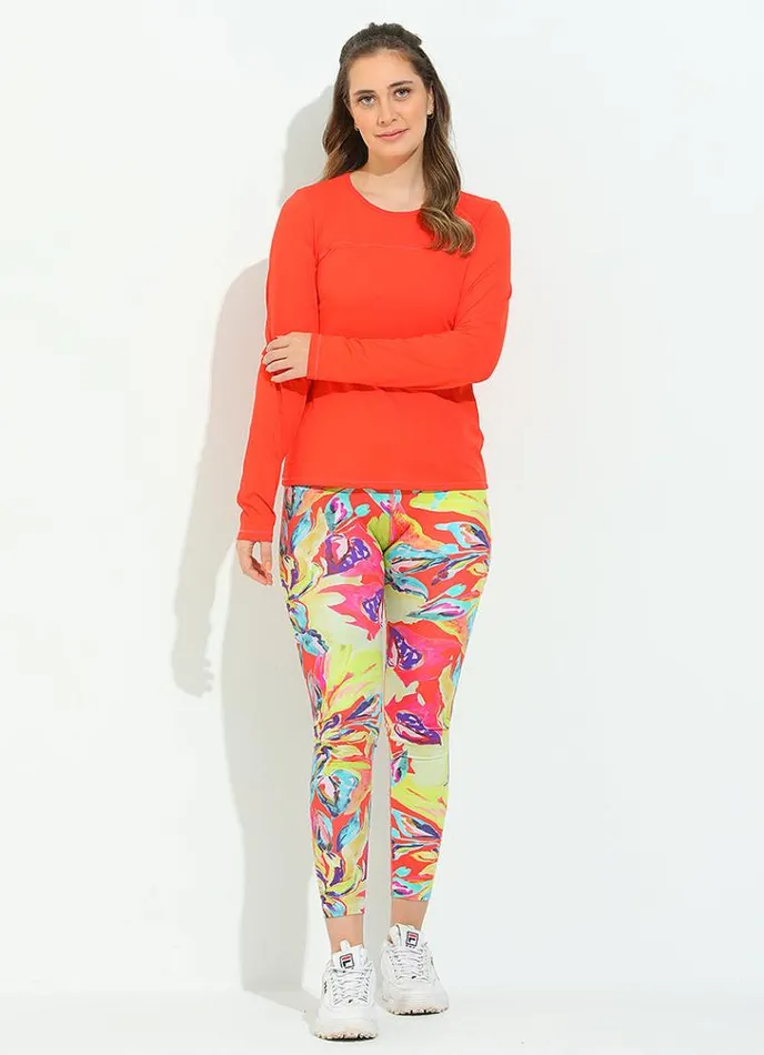 Women Bossa Top Pitanga Dona Jo Long Sleeve Shirts