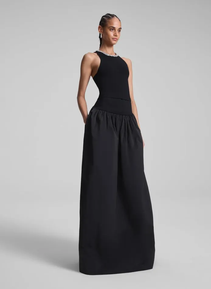 Women Bottoms ALC Jacqueline Maxi Skirt Black