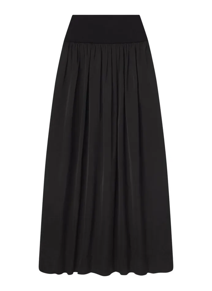 Women Bottoms ALC Jacqueline Maxi Skirt Black