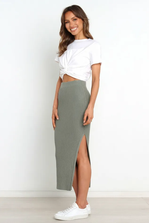 Women Bowen Skirt Olive Skirts Petal and Pup