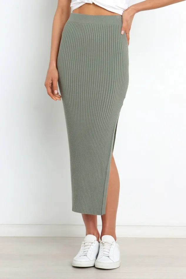 Women Bowen Skirt Olive Skirts Petal and Pup
