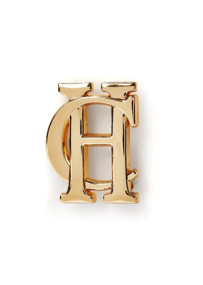 Women Brooch and Keyring Holland Cooper HC Brooch Gold Women Brooch and Keyring Holland Cooper HC Brooch Gold
