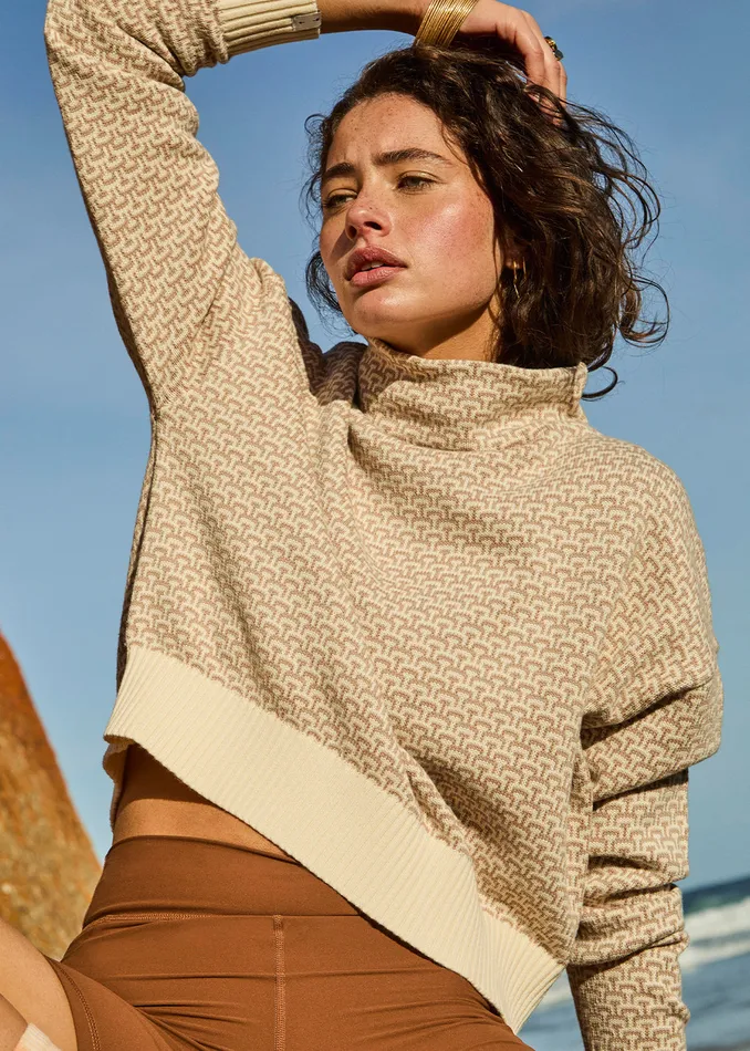 Women CASTILLA CLARA KNIT CREW Knitwear THE UPSIDE