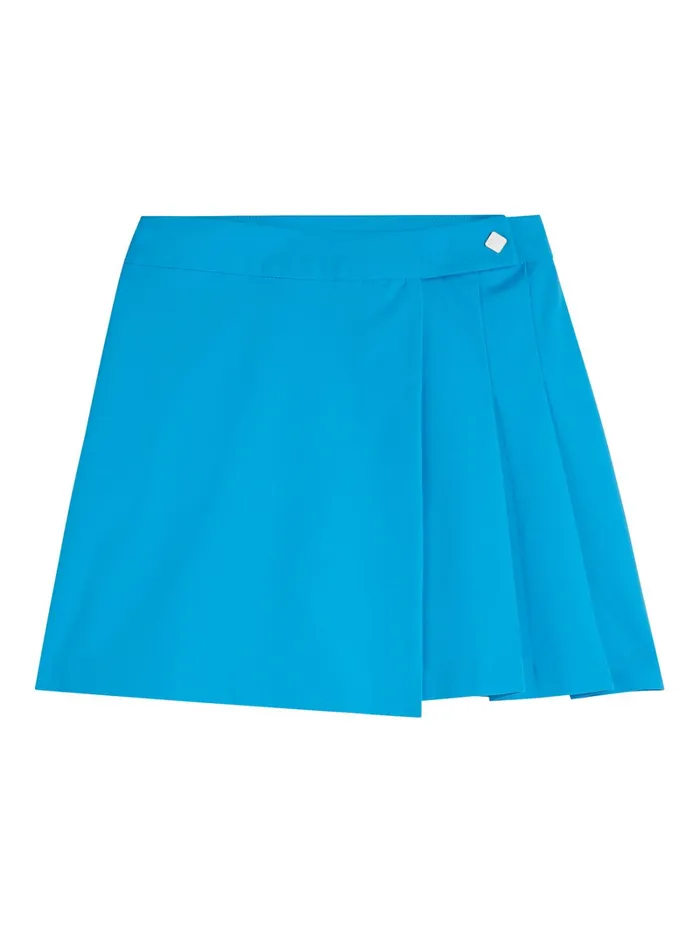 Women Cataleya Pleated Skirt Brilliant Blue JLindeberg Skirts Women Cataleya Pleated Skirt Brilliant Blue JLindeberg Skirts