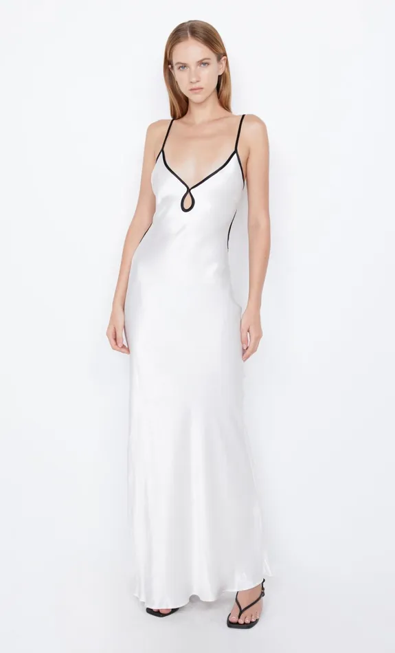 Women CEDAR CITY MAXI DRESS 8211 IVORYBLACK Bec Bridge Maxi Dresses