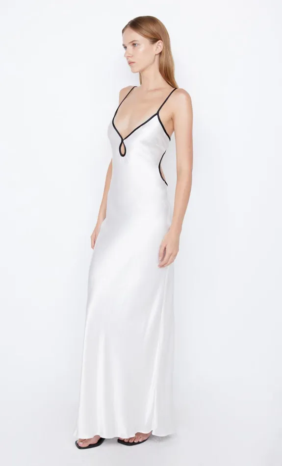 Women CEDAR CITY MAXI DRESS 8211 IVORYBLACK Bec Bridge Maxi Dresses