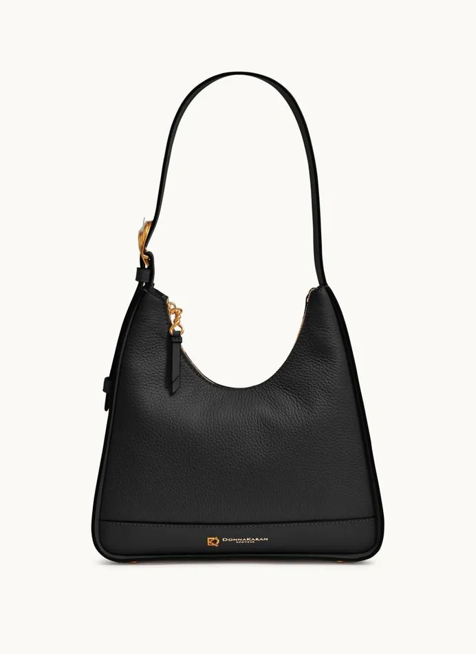 Women CEDARHURST HOBO Black Donna Karan New York Shoulder And Hobo Bags