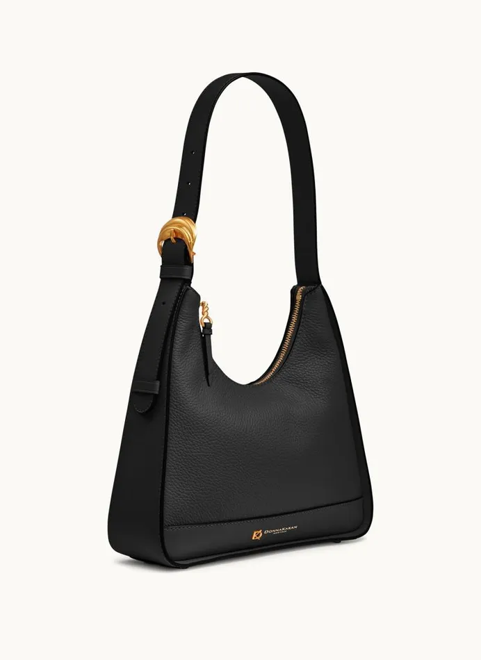 Women CEDARHURST HOBO Black Donna Karan New York Shoulder And Hobo Bags Women CEDARHURST HOBO Black Donna Karan New York Shoulder And Hobo Bags