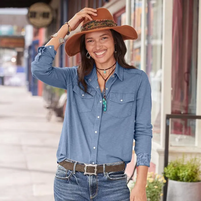 Women Christy Ann Shirt Petite Teal Sundance Catalog Petite Styles Women Christy Ann Shirt Petite Teal Sundance Catalog Petite Styles