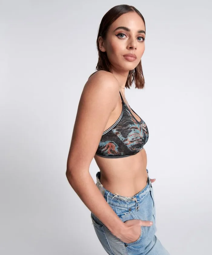 Women CHROMATIC LOLA BRALETTE One Teaspoon Intimates Women CHROMATIC LOLA BRALETTE One Teaspoon Intimates