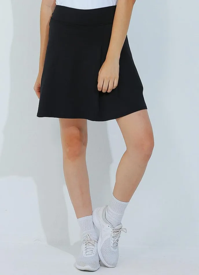 Women Classic Skirt Skort 19034 Black Dona Jo Classic Skirts 19034