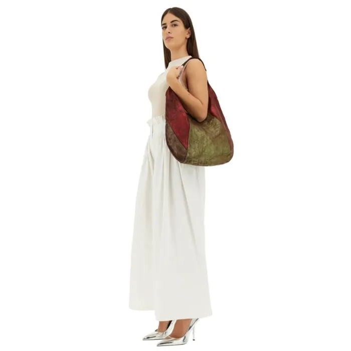 Women Corallo Multicolor Campomaggi ShoulderHobo Bag Women Corallo Multicolor Campomaggi ShoulderHobo Bag