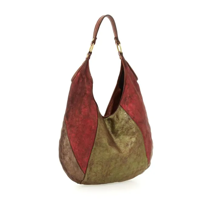 Women Corallo Multicolor Campomaggi ShoulderHobo Bag Women Corallo Multicolor Campomaggi ShoulderHobo Bag