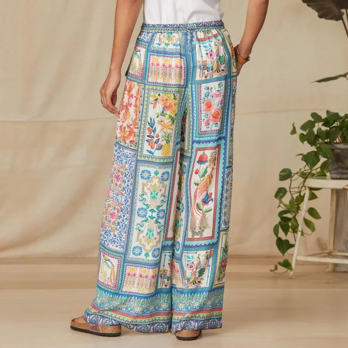 Women Crawford Pants Blue Multi Sundance Catalog Pants and Shorts Women Crawford Pants Blue Multi Sundance Catalog Pants and Shorts