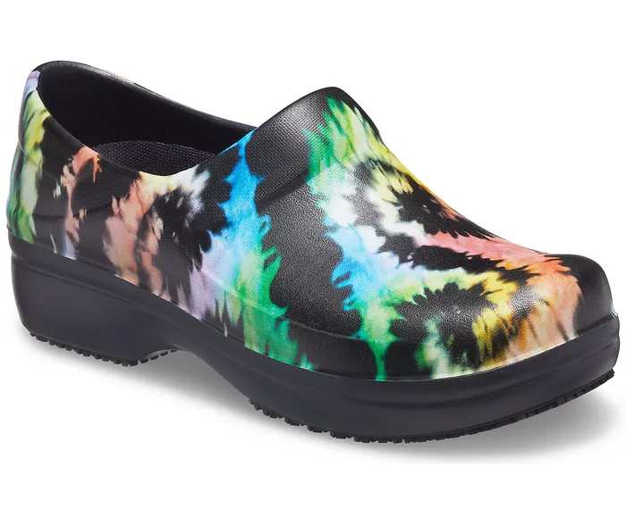 Women Crocs Neria Pro II Graphic Clog Black Clogs