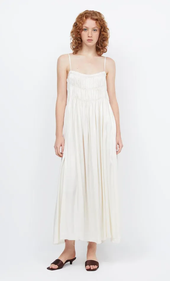 Women DALI MAXI SHIFT DRESS 8211 IVORY Bec Bridge Maxi Dresses
