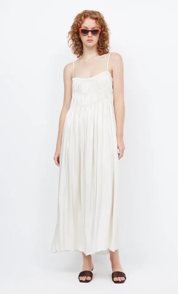 Women DALI MAXI SHIFT DRESS 8211 IVORY Bec Bridge Maxi Dresses