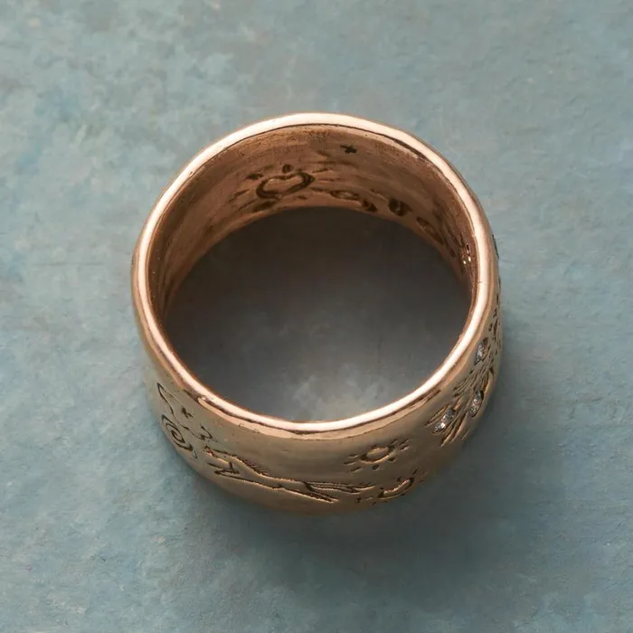 Women Dappled Forest Ring Rose Gold Sundance Catalog Rings Women Dappled Forest Ring Rose Gold Sundance Catalog Rings