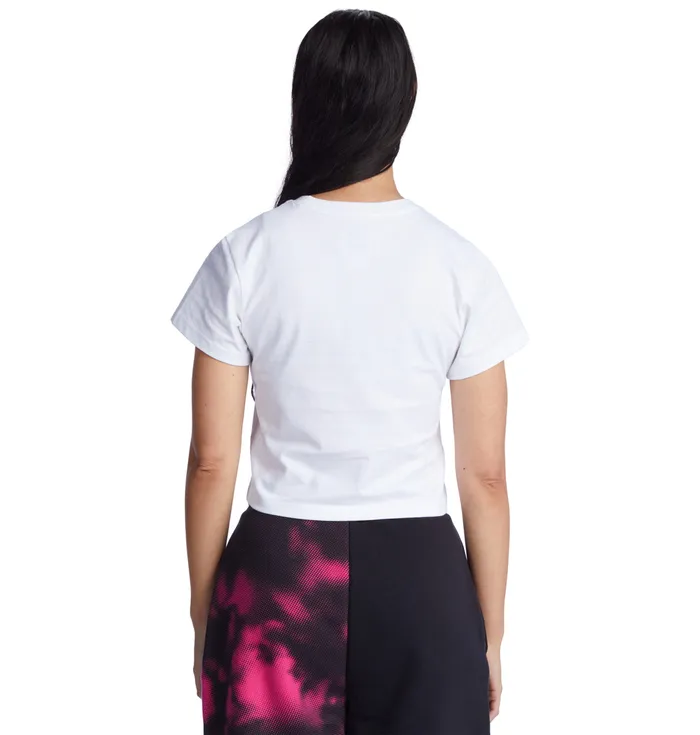 Women DC Shoes DC Star Cropped TShirt white TShirts Hoodies and Jackets