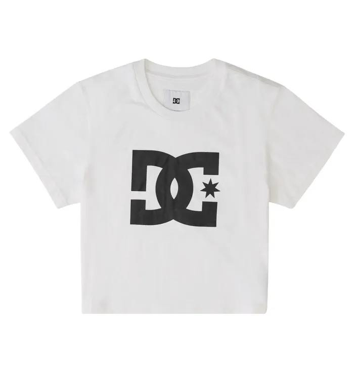 Women DC Shoes DC Star Cropped TShirt white TShirts Hoodies and Jackets