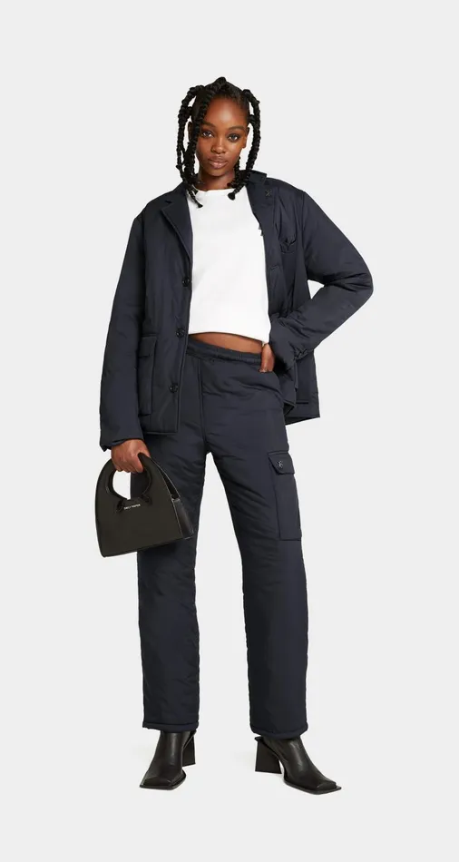 Women Deep Navy Rondre Pants Daily Paper Pants Women Deep Navy Rondre Pants Daily Paper Pants
