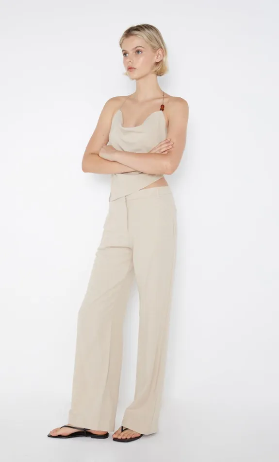 Women DESIREE HALTER TOP 8211 SAND Bec Bridge Sleeveless