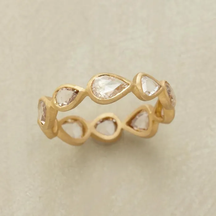 Women Diamond Droplets Ring Sundance Catalog Rings