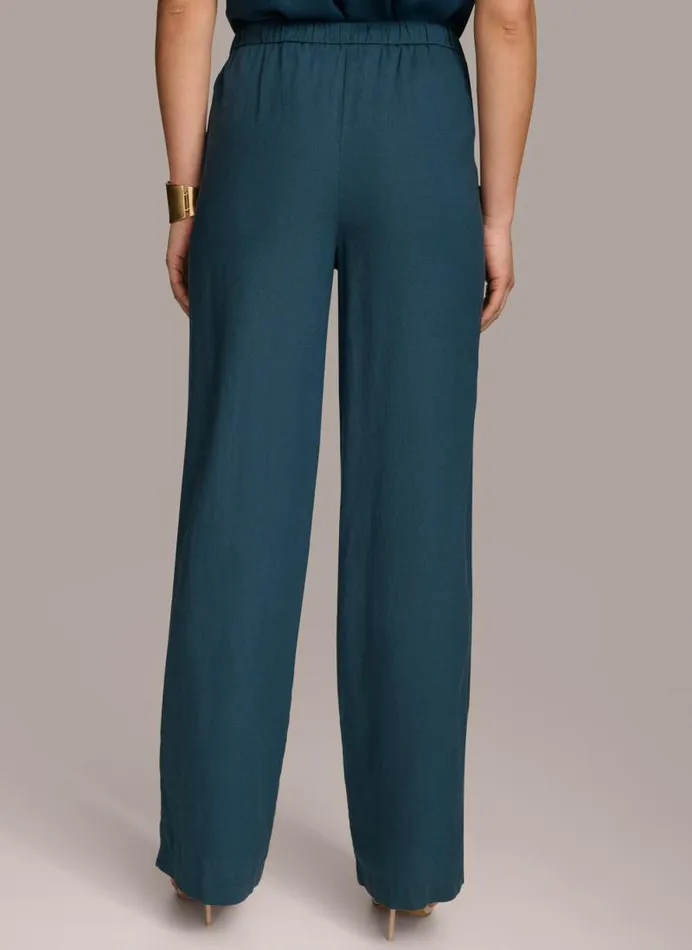 Women DRAWSTRING PANT Tide Navy Donna Karan New York Pants Women DRAWSTRING PANT Tide Navy Donna Karan New York Pants