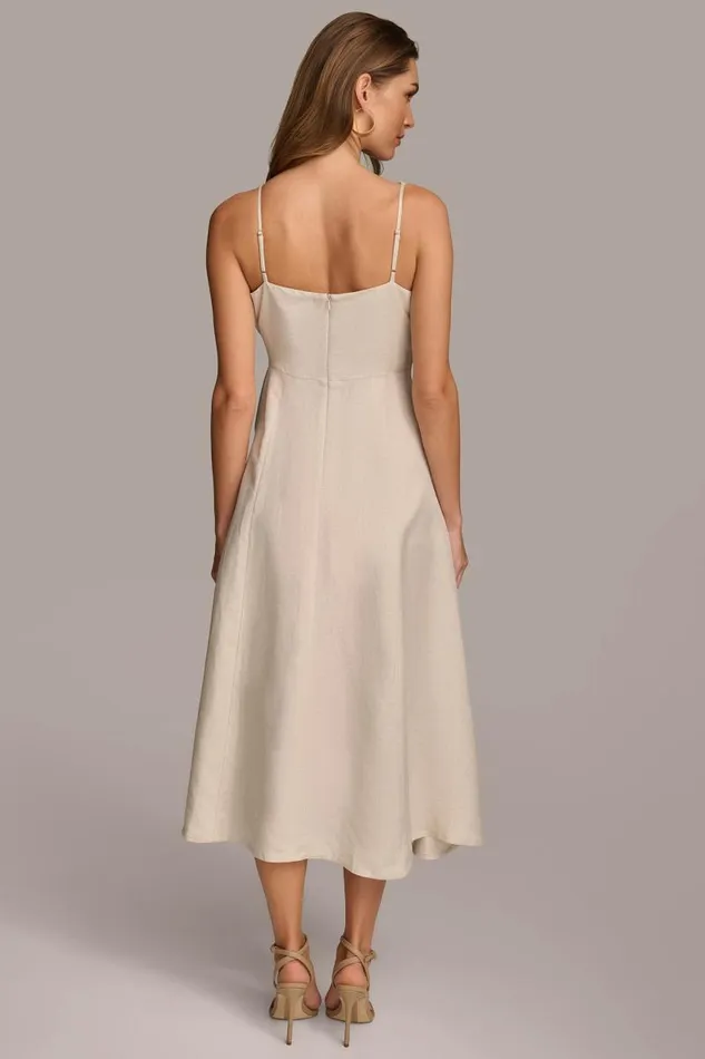 Women DRESS CHAIN STRAPS Natural Donna Karan New York Dresses And Jumpsuits Women DRESS CHAIN STRAPS Natural Donna Karan New York Dresses And Jumpsuits
