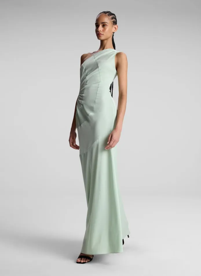 Women Dresses ALC Paige One Shoulder Maxi Dress Mint