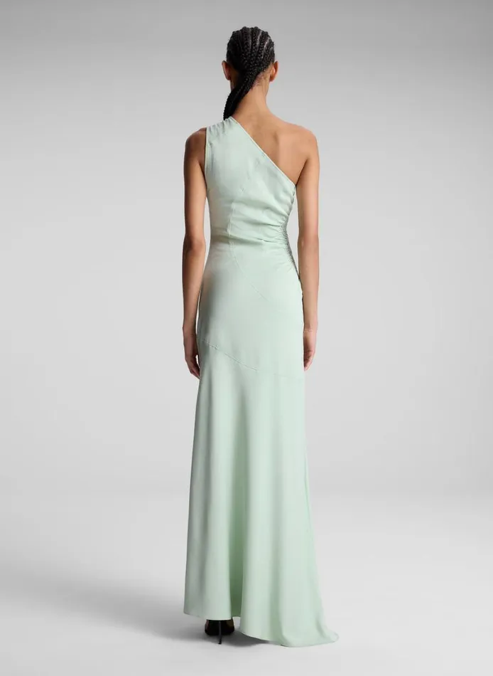 Women Dresses ALC Paige One Shoulder Maxi Dress Mint