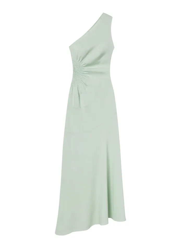 Women Dresses ALC Paige One Shoulder Maxi Dress Mint