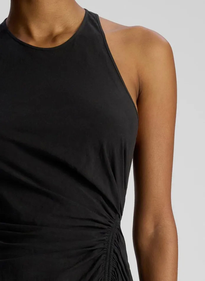 Women Dresses ALC Rue Linen Mini Dress Black