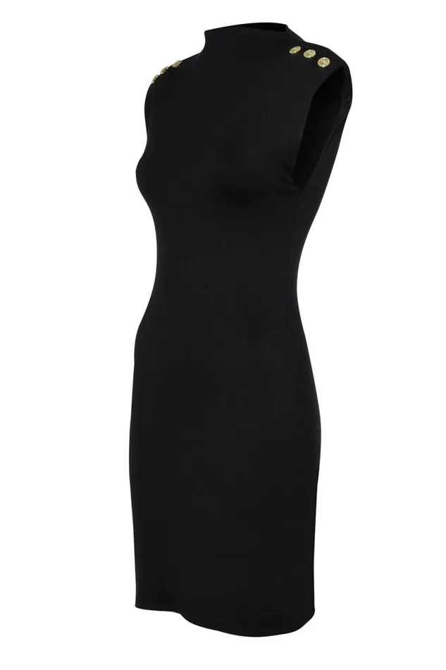 Women Dresses Holland Cooper Harper Sleeveless Mini Dress Black Women Dresses Holland Cooper Harper Sleeveless Mini Dress Black