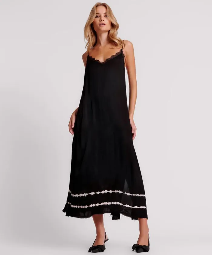 Women ECLIPSE HAND DYED DELIRIOUS MAXI SLIP DRESS One Teaspoon Midi and Maxi Dresses Women ECLIPSE HAND DYED DELIRIOUS MAXI SLIP DRESS One Teaspoon Midi and Maxi Dresses