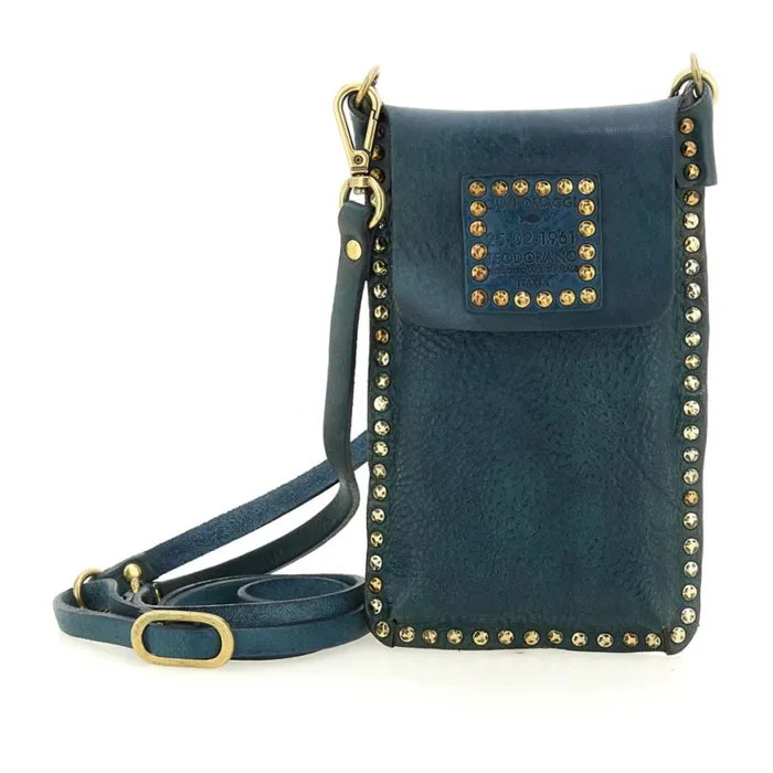 Women Ematite Blue Campomaggi Shoulder Straps And Bags Accessories