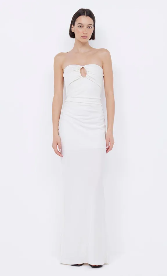 Women EMILIA STRAPLESS DRESS 8211 IVORY Bec Bridge Wedding Guest