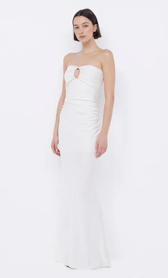 Women EMILIA STRAPLESS DRESS 8211 IVORY Bec Bridge Wedding Guest