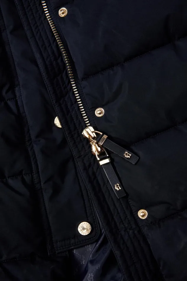 WomenEquestrian Coats Holland Cooper Stoneleigh Longline Coat Ink Navy WomenEquestrian Coats Holland Cooper Stoneleigh Longline Coat Ink Navy