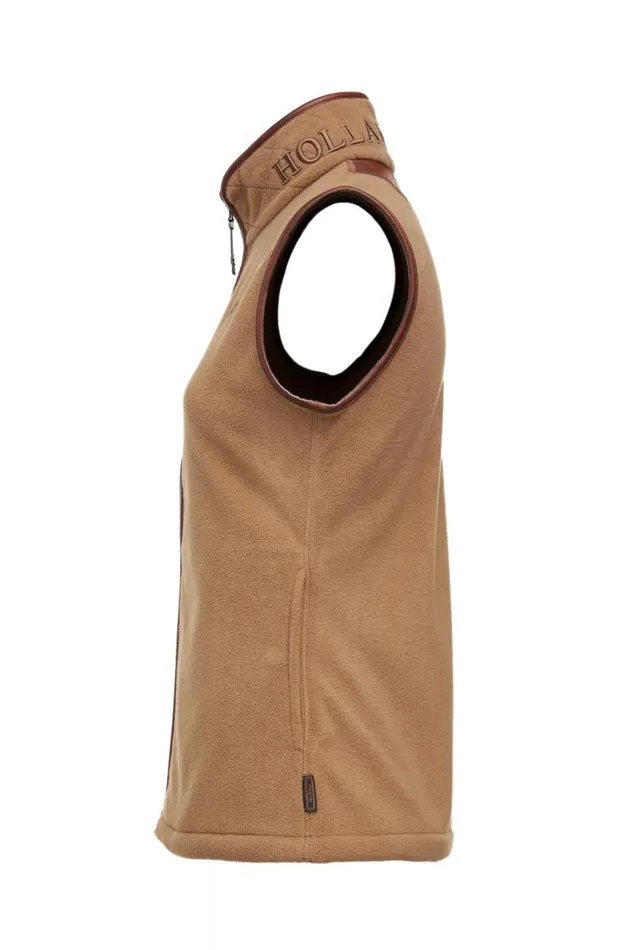 WomenEquestrian Fleeces Holland Cooper Country Fleece Gilet Coffee WomenEquestrian Fleeces Holland Cooper Country Fleece Gilet Coffee