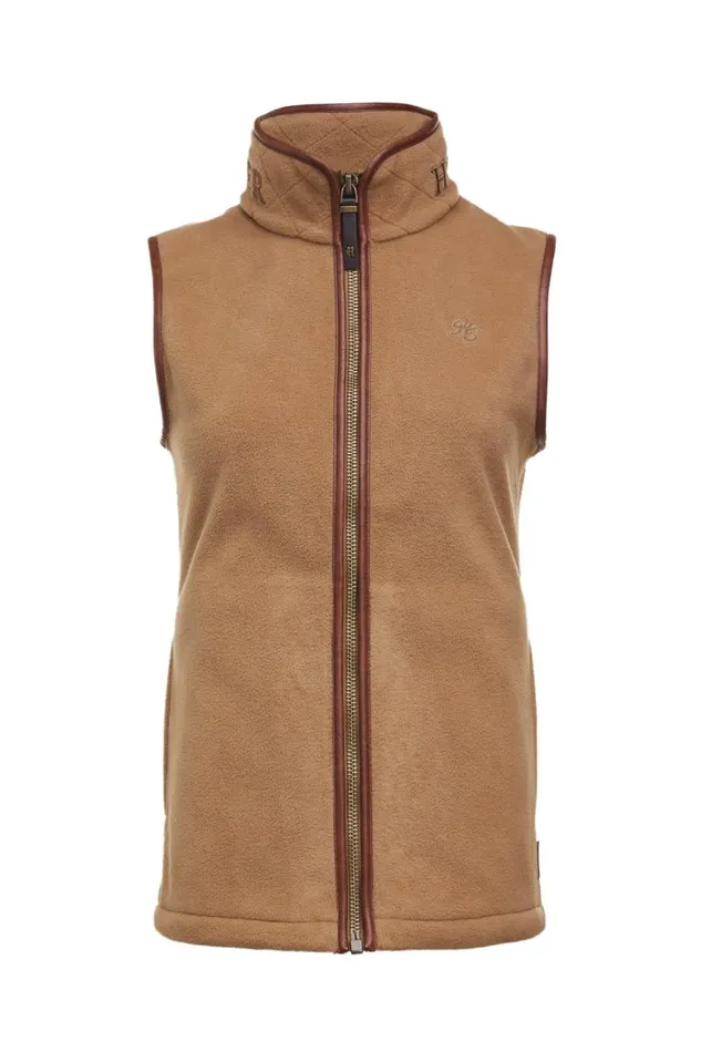 WomenEquestrian Fleeces Holland Cooper Country Fleece Gilet Coffee WomenEquestrian Fleeces Holland Cooper Country Fleece Gilet Coffee