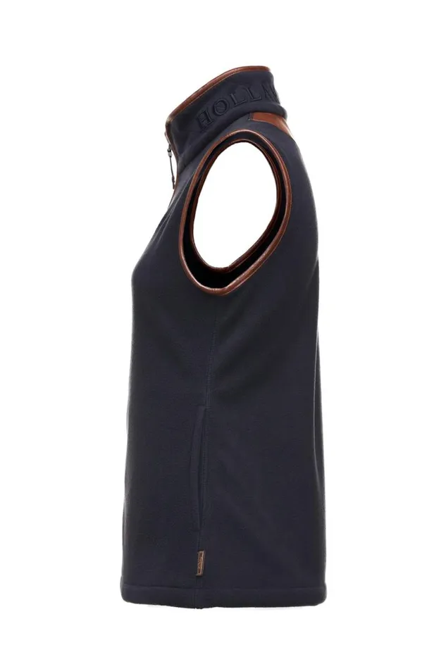 WomenEquestrian Fleeces Holland Cooper Country Fleece Gilet Ink Navy WomenEquestrian Fleeces Holland Cooper Country Fleece Gilet Ink Navy