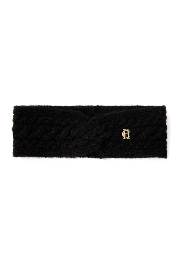 WomenEquestrian Hats and Headbands Holland Cooper Cortina Headband Black